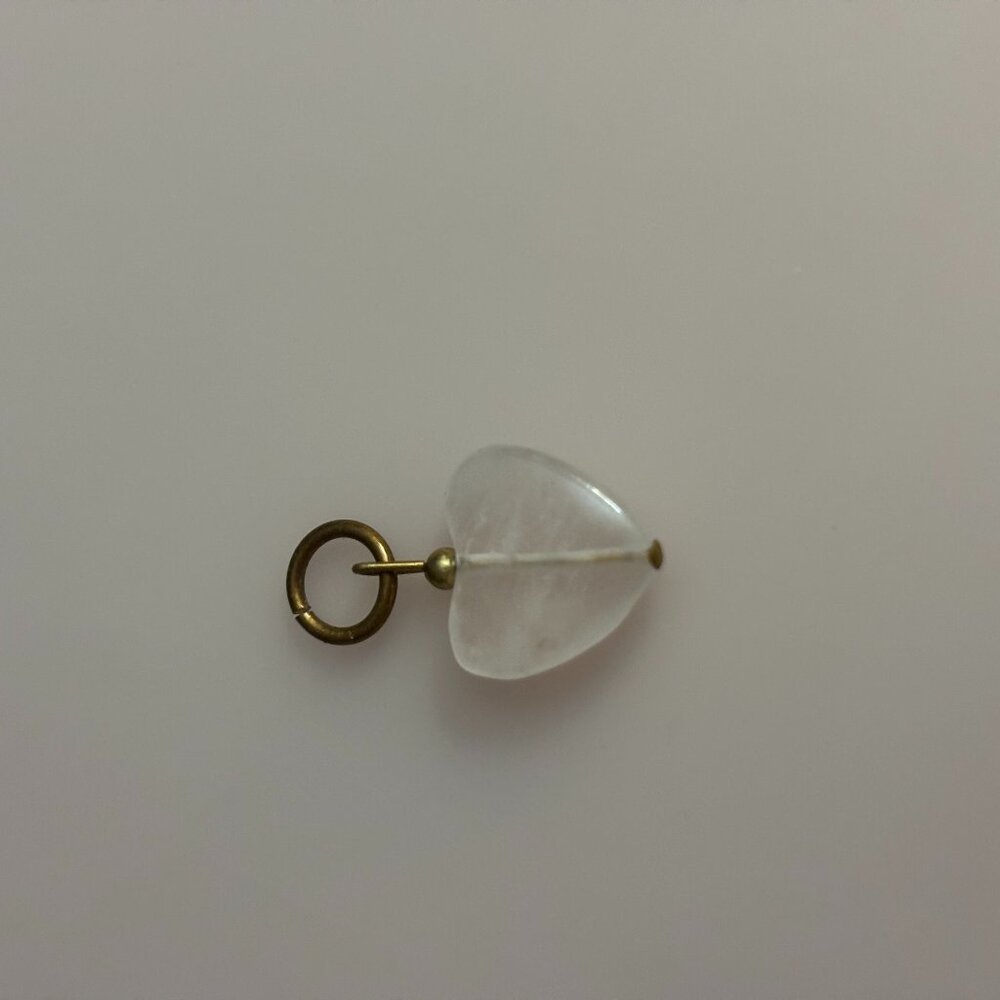 Rose Quartz Heart Pendant